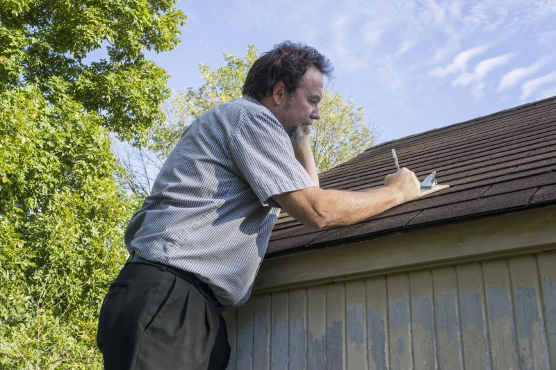 Inside of Asphalt Shingle Roof
