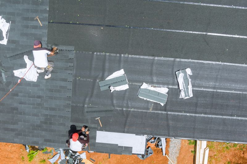 Local Asphalt Shingles Install pros at work