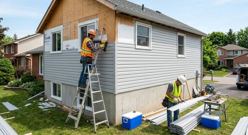 Residential Siding Installation in West Hartford, CT